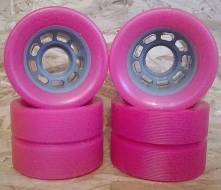 Rookie Derby Training Wheels Pink z wcięciem