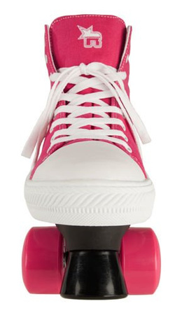 Wrotki Rookie Canvas High Pink