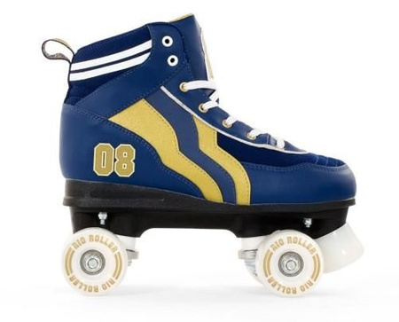 Wrotki Rio Varsity blue/gold